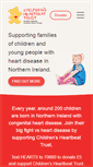 Mobile Screenshot of childrensheartbeattrust.org